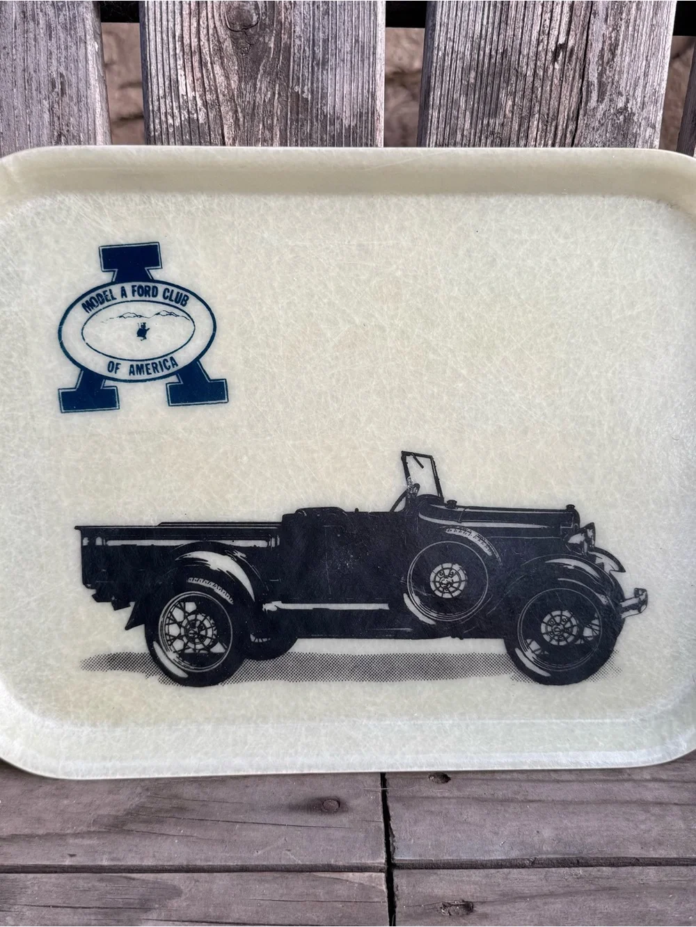Vintage Model A Ford Club of America Fiberglass Trays set of 3